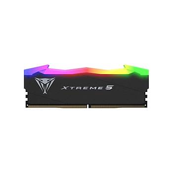 Patriot Viper Xtreme 5 RGB PVXR532G80C38K 32GB (2x16GB) DDR5 8000MHz CL38 Gaming Ram Bellek