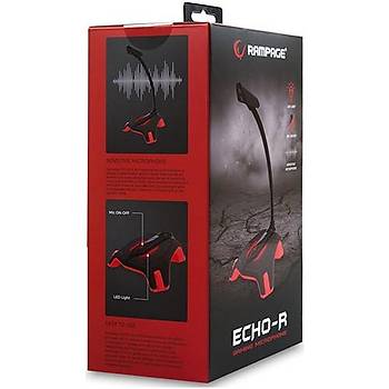 Rampage SN-RMX8 Echo-R USB Oyuncu Masast Mikrofon