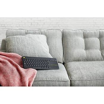 Logitech K400 Plus Kablosuz Touch Klavye-Siyah920-007149