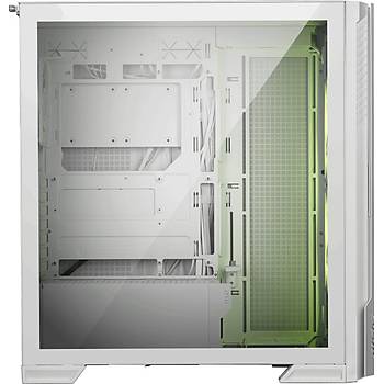 MSI MPG Velox 300R Airflow PZ Beyaz ARGB 1X120mm Fan E-ATX Gaming Bilgisayar Kasas�