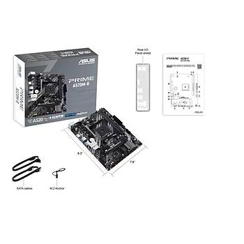Asus Prime A520M-R AMD A520 AM4 DDR4 5100 HDMI M2 USB3.2 mATX Anakart