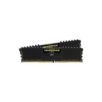 2*8 16GB Corsair CMK8GX4M1E3200C16 8GB DDR4 3200MHz CL16 Vengeance Black Lpx Soutuculu DIMM Bellek Ram