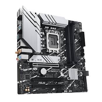 Asus Prime B760M-A WIFI D5 7200MHz(OC) M.2 LGA1700p mATX Anakart