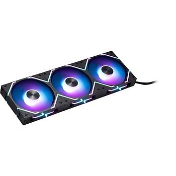 MSI MPG EZ120 ARGB-3B ARGB 120mm Manyetik Siyah 3'l� Kasa Fan�