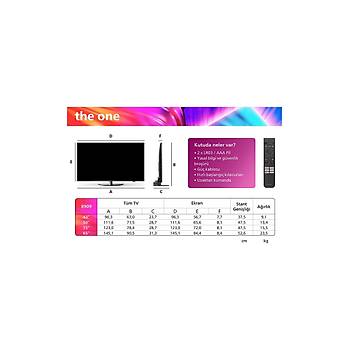 Philips 65PUS8909 4K Ultra HD 65 165 Ekran Uydu Al�c�l� Smart LED Televizyon