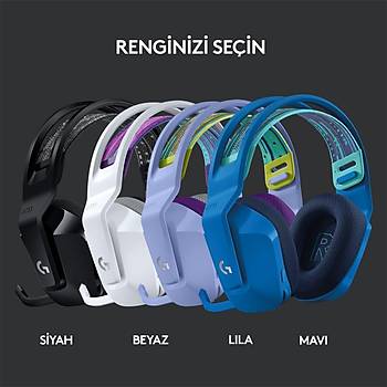 LOGITECH G G733 LIGHTSPEED KABLOSUZ RGB OYUNCU KULAKLII SYAH 981-000864