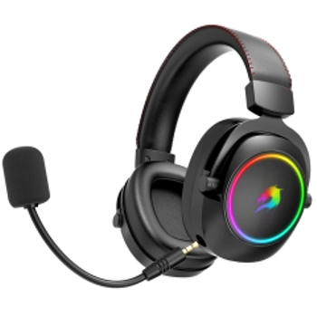 GameBooster WBH44  RGB Wireless 2.4G+BT Siyah Oyuncu Kulakl���
