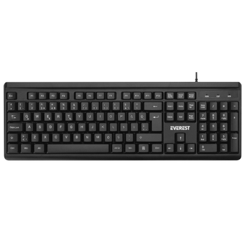 Everest KB-741 Q Siyah USB Kablolu Klavye