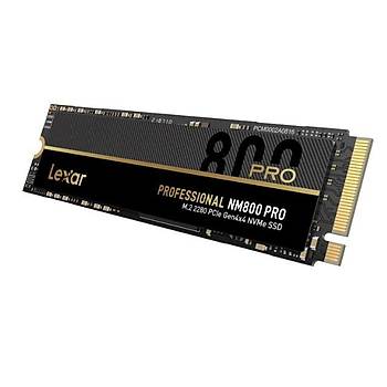Lexar NM800P 512GB PRO LNM800P512G-RNNNG PCIe GEN4X4 M.2 NVMe 7450-3500Mb/s SSD