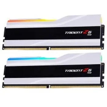 GSkill Trident Z5 RGB Beyaz DDR5-6000Mhz F5-6000J3636F32GX2-TZ5RW CL32 64GB (2x32GB) Kit Ram