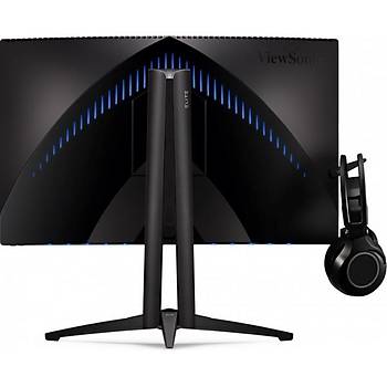 Viewsonic Elite XG270QC 27  QHD 1ms 165Hz 2xHDMI+DP+USB Hub FreeSync Premium Pro HDR400 %90 DCI-P3 RGB Light Gaming Monitr