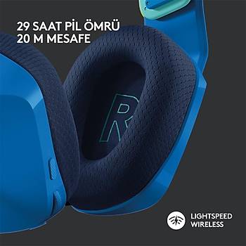 LOGITECH G G733 LIGHTSPEED KABLOSUZ RGB OYUNCU KULAKLI�I MAV� 981-000943