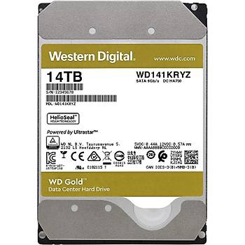WD Gold Enterprise WD141KRYZ 14TB 7200RPM 512MB 3.5 SATA 3 NAS Harddisk