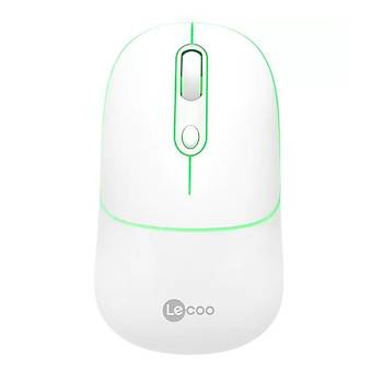 Lenovo Lecoo WS210-B Beyaz Kablosuz Mouse