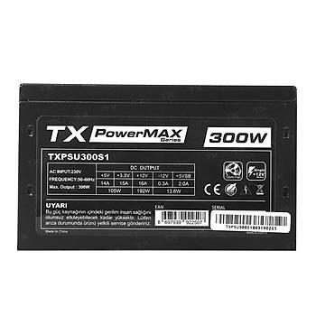 TX PowerMAX TXPSU300S1 300W 12 Cm Güç Kaynaðý