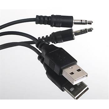 Dark SP2111 1+1 6W RMS Stereo Mini Ta��nabilir Multimedya Siyah Hoparl�r