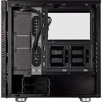 Corsair CC-9011181-WW Carbide Serisi 275R Airflow Temperli Cam Yan Panel Mid Tower Oyuncu Bilgisayar Kasas Siyah