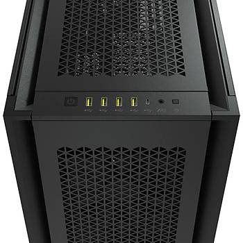Corsair 7000D CC-9011218-WW Airlow Temperli Cam Siyah Full Tower Bilgisayar Kasas