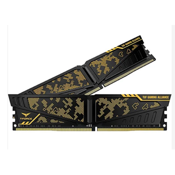 Team T-Force Vulcan TUF Gaming Alliance 16GB (2x8GB) 3600MHz CL18 DDR4 Gaming Ram (TLTYD416G3600HC18JDC01)