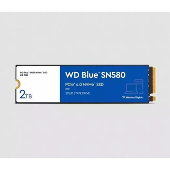 WD Blue SN580, WDS200T3B0E, 2TB, 4150/4150, Gen4, NVMe PCIe M.2 2280,  SSD
