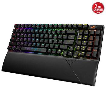 Asus Rog Str�x Scope II 96 Wireless RGB NX Snow Switch Kablolu/Kablosuz Mekanik Oyuncu Klavyesi