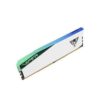 Patriot Viper Elite 5 RGB 16GB (1X16GB) DDR5 5600MHz CL38 Gaming Ram (Bellek) (PVER516G56C38W)
