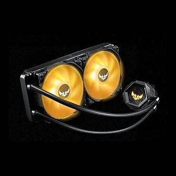 Asus Tuf Gaming Lc 240 RGB Aio Aura Sync 120MM Fan NCVM Kaplamal� RGB Pompa Kapa�� ve Tuf Gaming Dizayn� ile S�v� Cpu So�utucusu