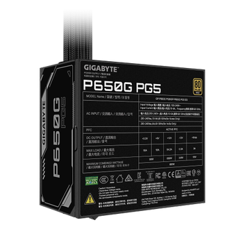 GIGABYTE GP-P650G PG5 650W 80+ Gold Gaming Power Supply