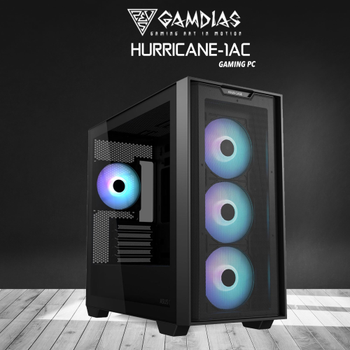 Gamdias Hurricane-1AC Ryzen 5 7600 32Gb DDR5 Ram 1TB NVMe SSD 8GB GDDR6 RTX4060 Ekran Kart 750W Kasa Free Dos Gaming PC Tavsiyesi