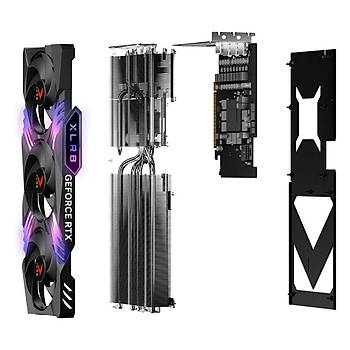 Pny RTX 4070 Ti XLR8 VCG4070T12TFXXPB1 VERTO 12GB GDDR6X 192B Ekran Kart
