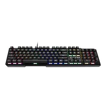 MSI GG Vigor GK41 LR TR Mekanik Gaming Klavye Kailh Linear Red Switches T�rk�e Q Klavye