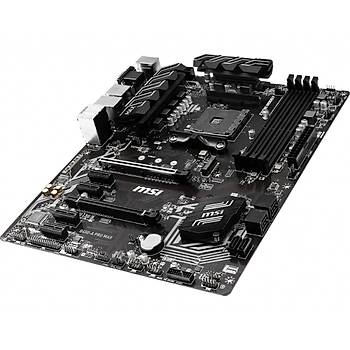 Msi B450-A Pro Max AM4 DDR4 3466(OC) VGA DVI HDMI M.2 Usb 3.1 Atx Anakart