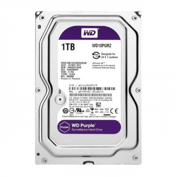 WD Purple WD10PURZ 1TB 64Mb 5400 Rpm 7/24 Gvenlik HDD HardDisk