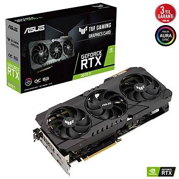 Asus TUF-RTX3070TI-O8G-Gaming 8GB GDDR6X HDMI DP 256Bit Ekran Kart
