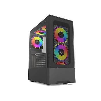 Everest DUSK PEAK 600W 4X12CM Rgb Mid Tower Kasa