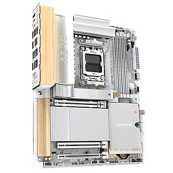Gigabyte X870E Aero X Wood DDR5 M.2 WiFi7 AM5 DDR5 ATX Anakart
