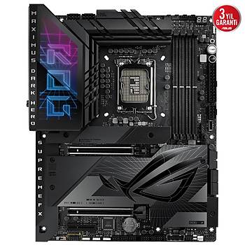 Asus ROG Maximus Z790 Dark Hero Intel Z790 LGA1700 DDR5 8000 2xUSB4 (Thunderbolt) HDMI 5x M2 USB3.2 WiFi 7 Anakart