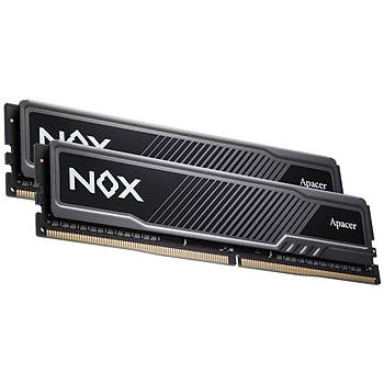 Apacer NOX 16GB (2x8GB) 3600 MHz CL18 DDR4 Gaming Ram (AH4U16G36C25YMBAA-2)