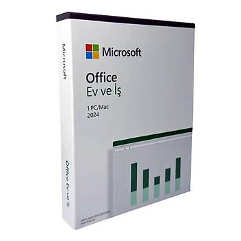 Microsoft Office Ev ve iş 2024 TR Kutu Lisans (EP2-06692)