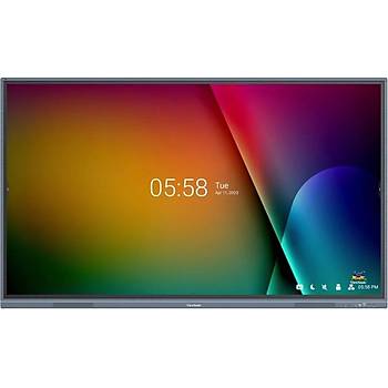 ViewSonic IFP7533-G Viewboard 75 Android 11 LCD 4K Ultra HD Dokunmatik �nteraktif Ekran