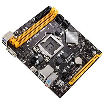 Biostar H61MHV2 DDR3 S+V+L 1155p (mATX) Anakart