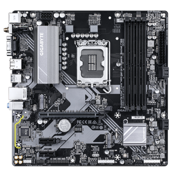 Gigabyte B760M D3HP WIFI6 4xDDR5 2xM.2 DP HDMI VGA Wi-Fi 6E Bluetooth v5.3 12-13.14.Nesil LGA1700 Soket Anakart