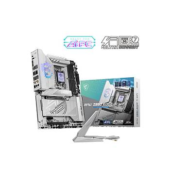MSI Mpg Z890 Edge TI Wi-Fi 7 Intel LGA1851 9200MHZ(OC) 5xM.2 DDR5 ATX Anakart