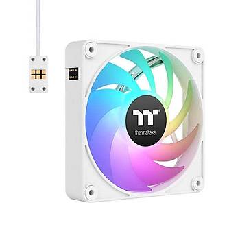 Thermaltake CT120 EX Beyaz Reverse Beyaz 3x120mm ARGB Manyetik Mod�ler Fan Kiti