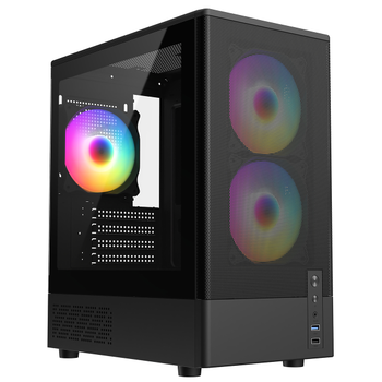 Frisby FC-8975B 3x120mm RGB FAN Mid Tower mATX Gaming (Oyuncu) Kasas�