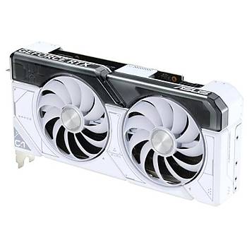 Asus RTX 4070 DUAL-RTX4070-12G-WHITE 12GB GDDR6X 192bit DLSS3 Ekran Kart