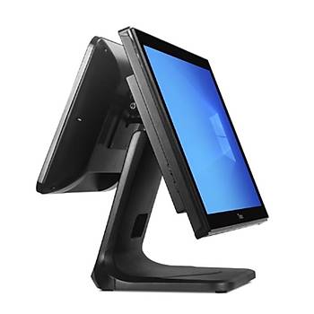 TIWOX TP-6610D 18.5 in� I5 10.NES�L 256GB SSD 16GB DDR4 RAM 1366X768 +13.2 in� M��teri Ekranl� Dokunmatik Pos PC