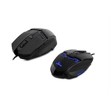 Rampage Farkl� Ayd�nlatmal� Siyah Oyuncu Klavye Mouse Set