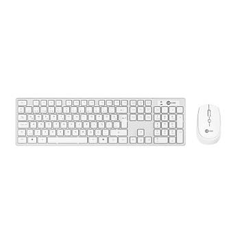 Lenovo Lecoo KM2001 Beyaz Kablolsuz Klavye Mouse Set