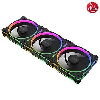 Asus Prime MR120 ARGB 120mm Siyah 3in1 So�utucu Kasa Radyot�r Fan�